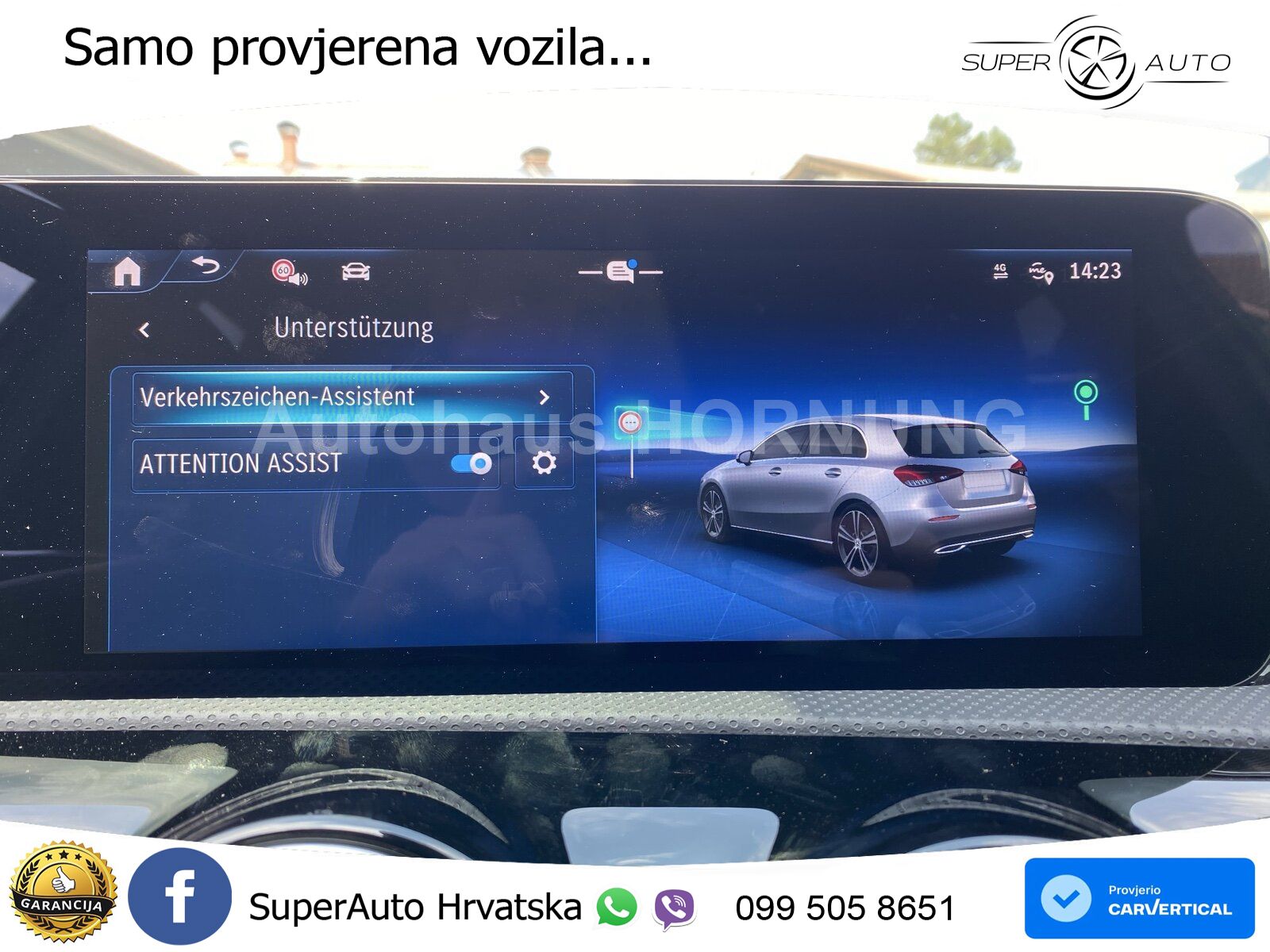Mercedes-Benz A 200 7G-DCT LED+GR SJED+ACC
