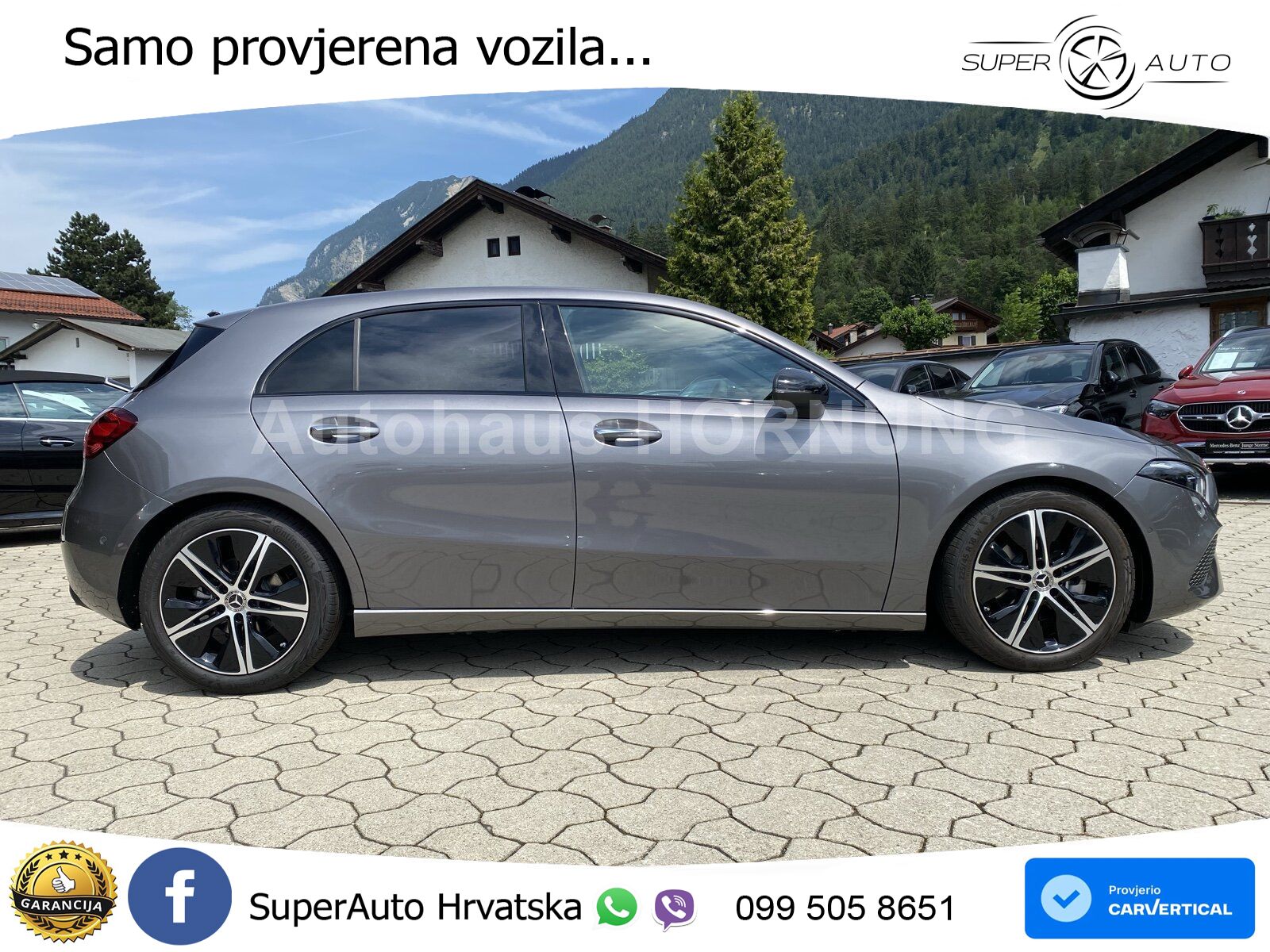 Mercedes-Benz A 200 7G-DCT LED+GR SJED+ACC