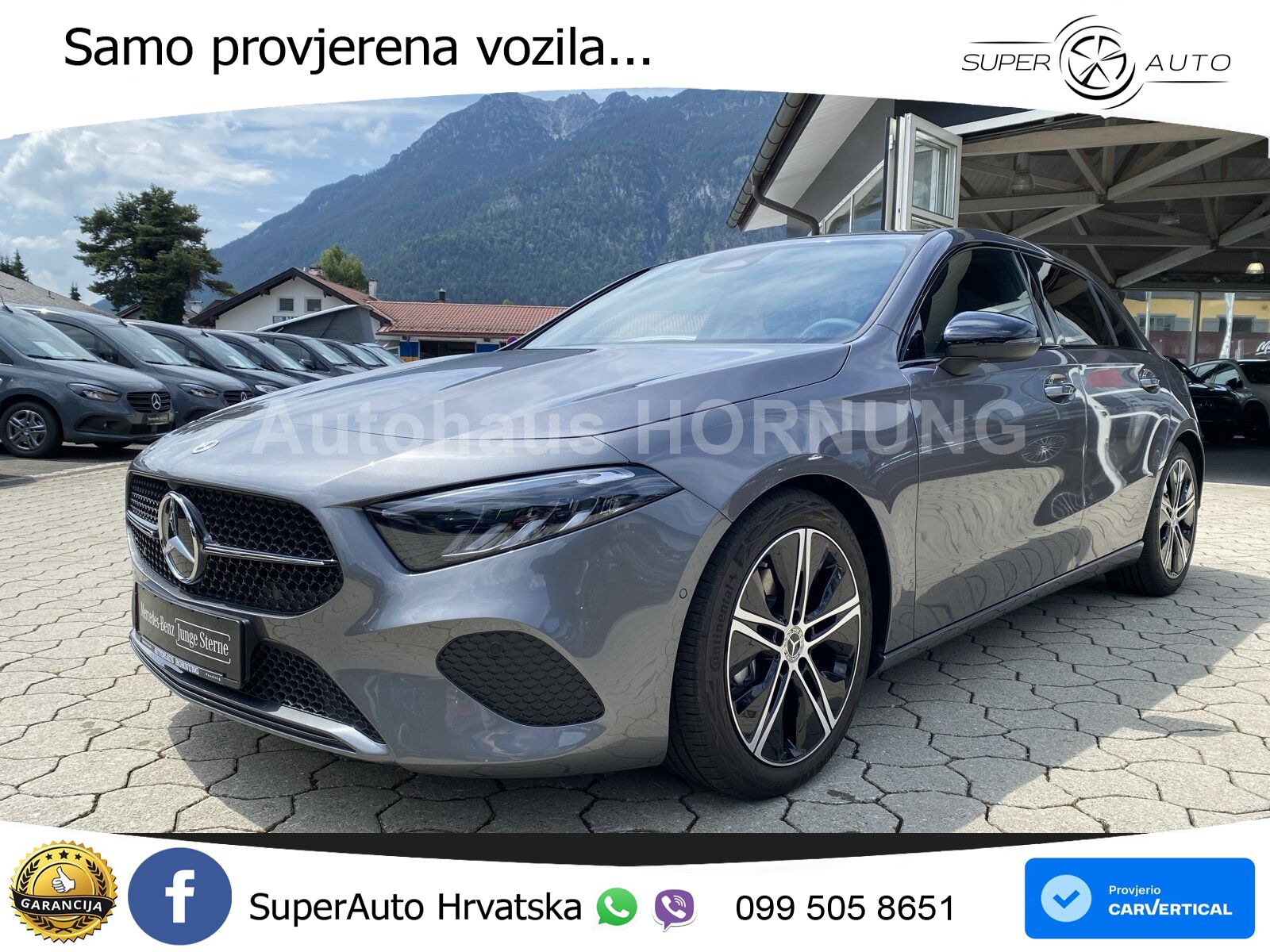Mercedes-Benz A 200 7G-DCT LED+GR SJED+ACC