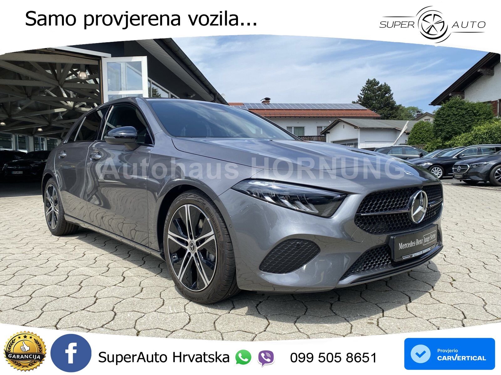 Mercedes-Benz A 200 7G-DCT LED+GR SJED+ACC