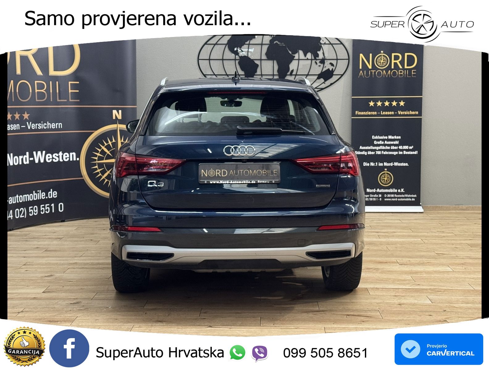 Audi Q3 40 TFSI (190 KS) quattro S tronic advanced LED+GR SJED+ACC
