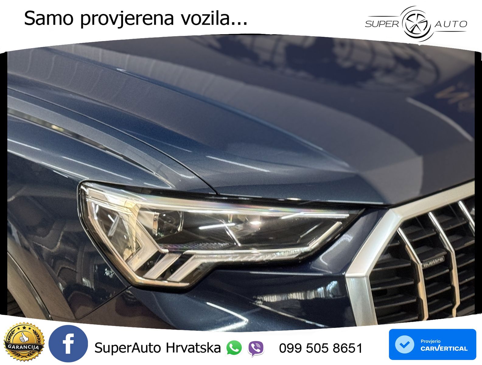 Audi Q3 40 TFSI (190 KS) quattro S tronic advanced LED+GR SJED+ACC