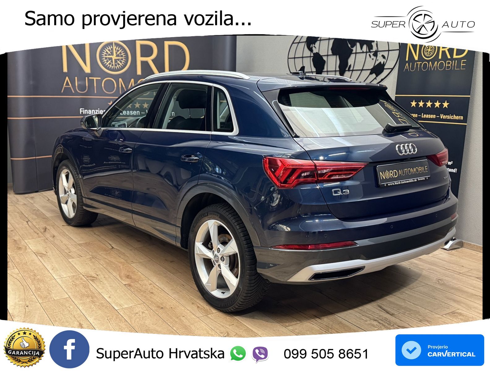 Audi Q3 40 TFSI (190 KS) quattro S tronic advanced LED+GR SJED+ACC