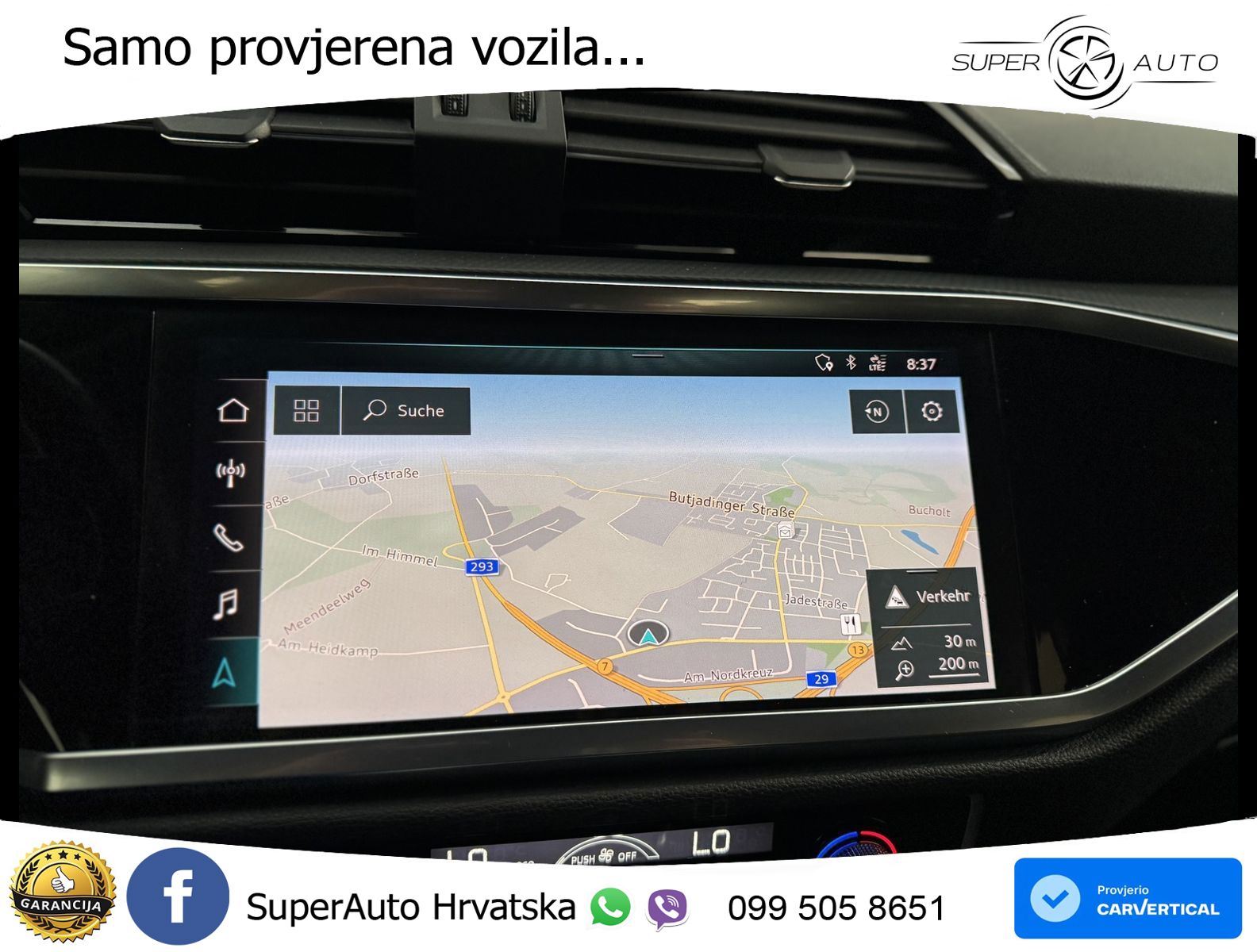 Audi Q3 40 TFSI (190 KS) quattro S tronic advanced LED+GR SJED+ACC