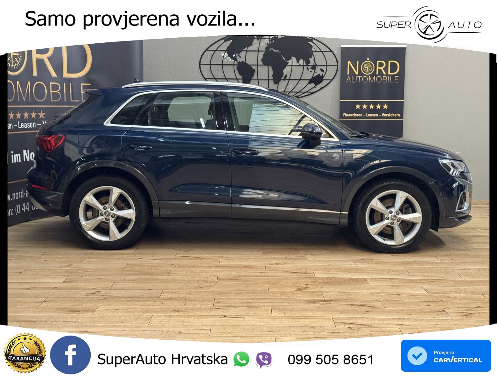 Audi Q3 40 TFSI (190 KS) quattro S tronic advanced LED+GR SJED+ACC