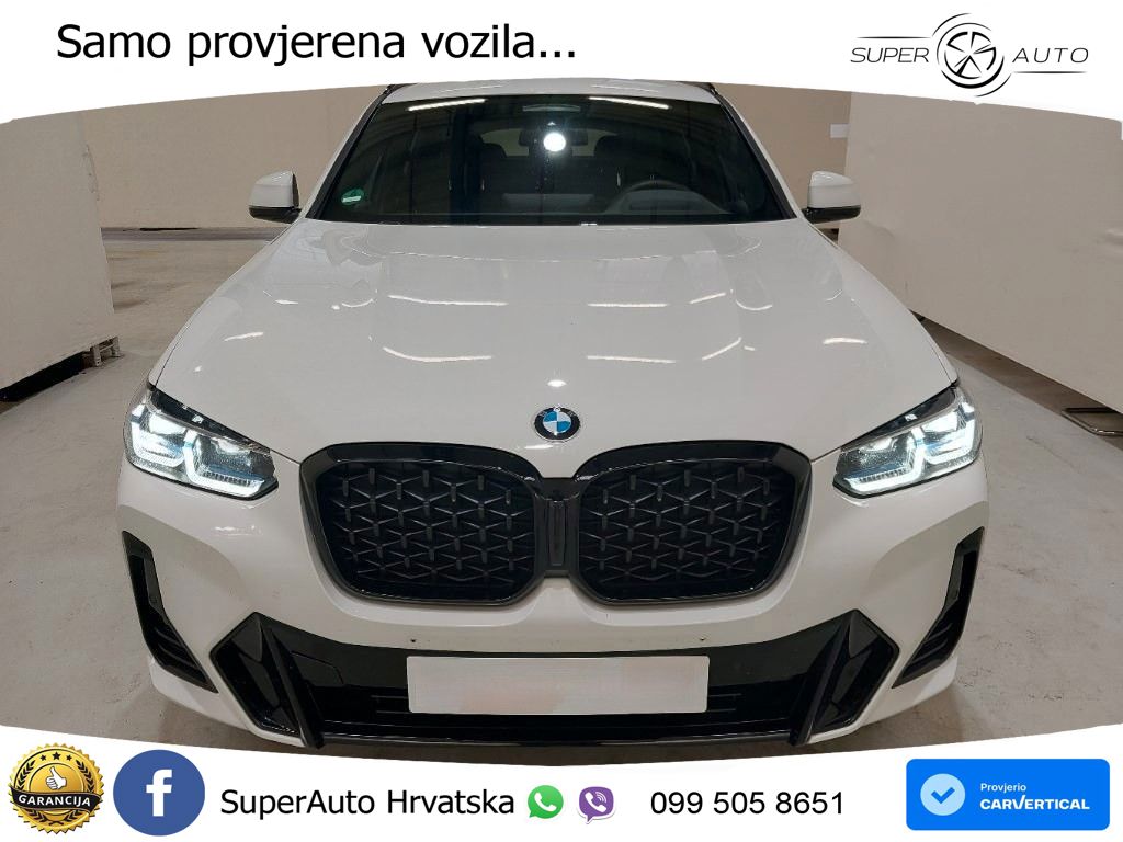 BMW X4 30d (286 KS) xDrive Steptronic M Sport LED+GR SJED+ACC