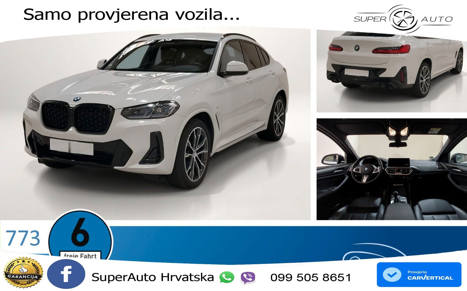 BMW X4 30d (286 KS) xDrive Steptronic M Sport LED+GR SJED+ACC