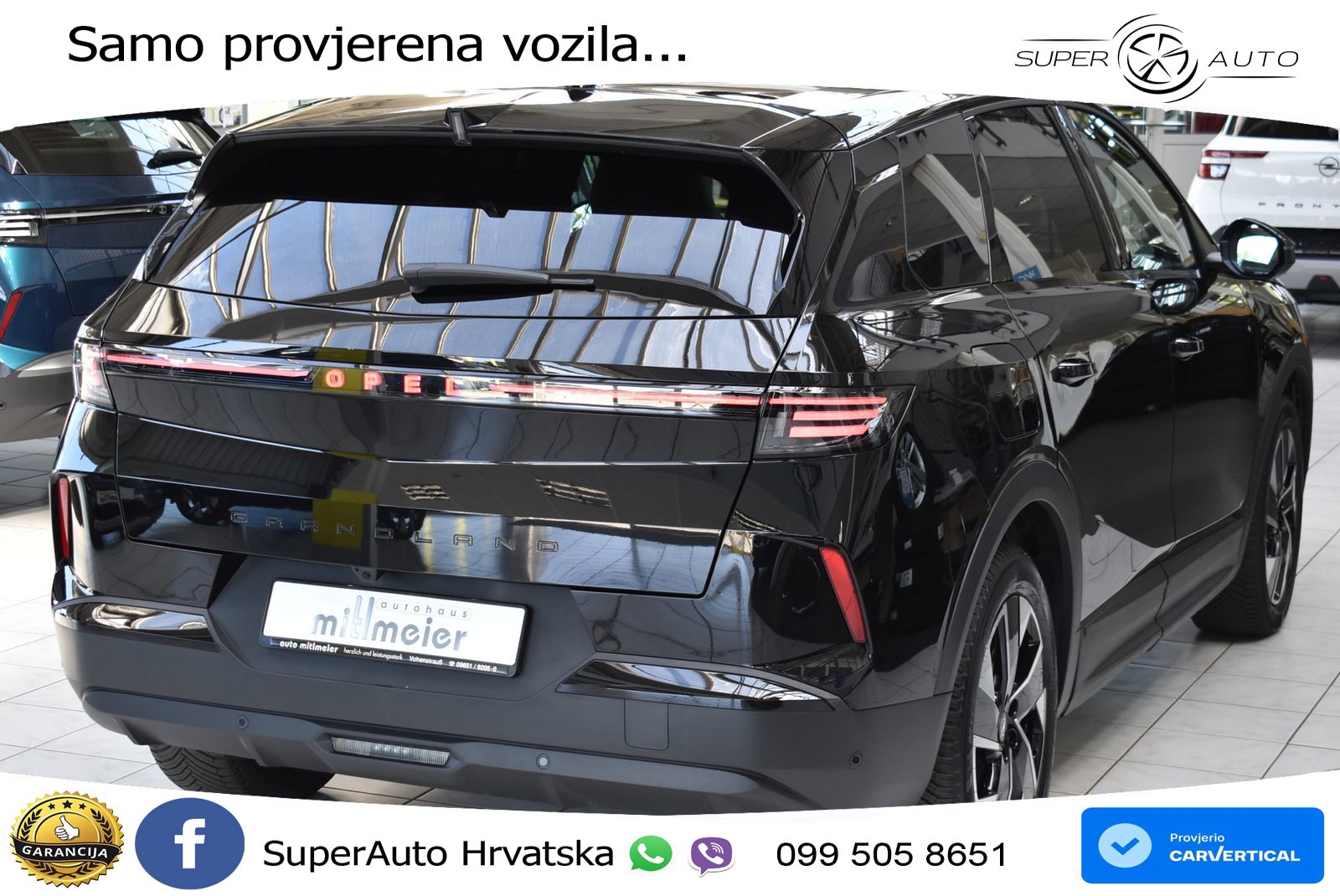 Opel Grandland 1.2 Turbo (145 KS) Hybrid eDCT GS LED+GR SJED+ACC