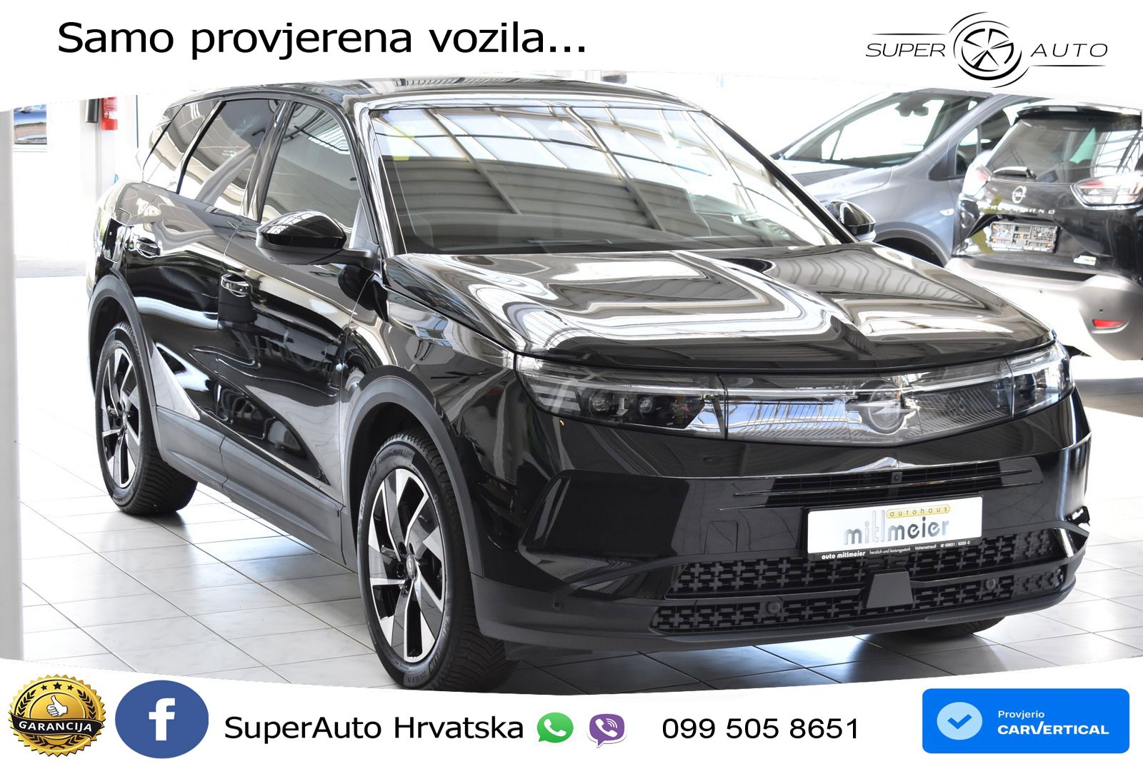 Opel Grandland 1.2 Turbo (145 KS) Hybrid eDCT GS LED+GR SJED+ACC