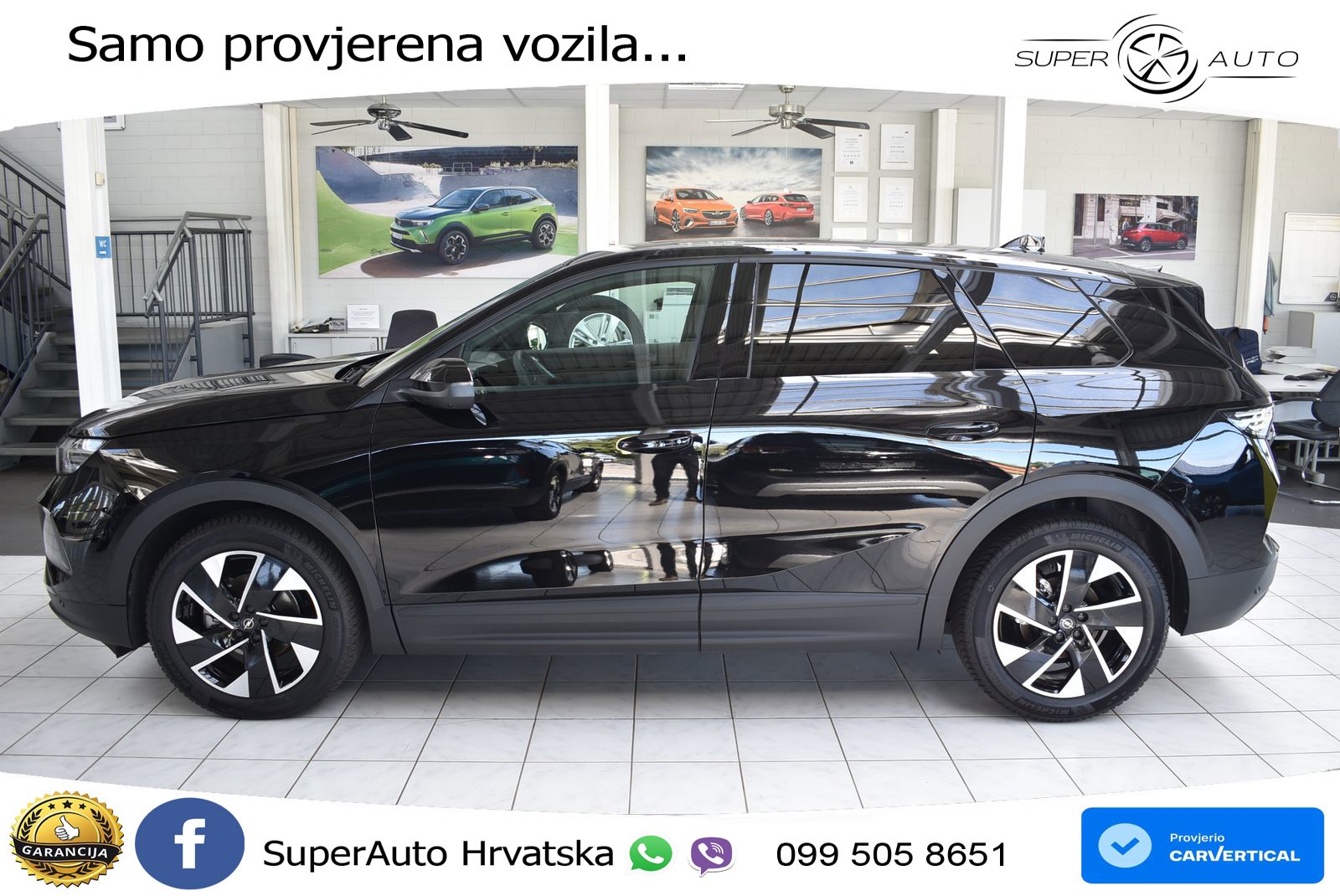 Opel Grandland 1.2 Turbo (145 KS) Hybrid eDCT GS LED+GR SJED+ACC
