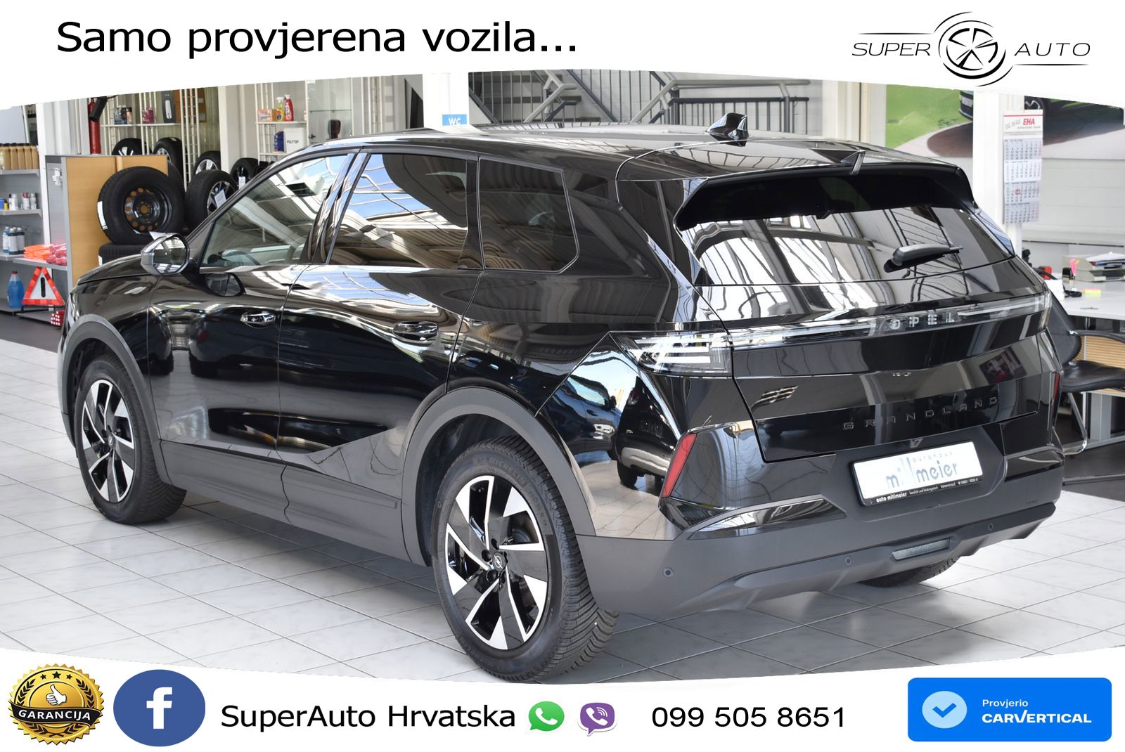 Opel Grandland 1.2 Turbo (145 KS) Hybrid eDCT GS LED+GR SJED+ACC