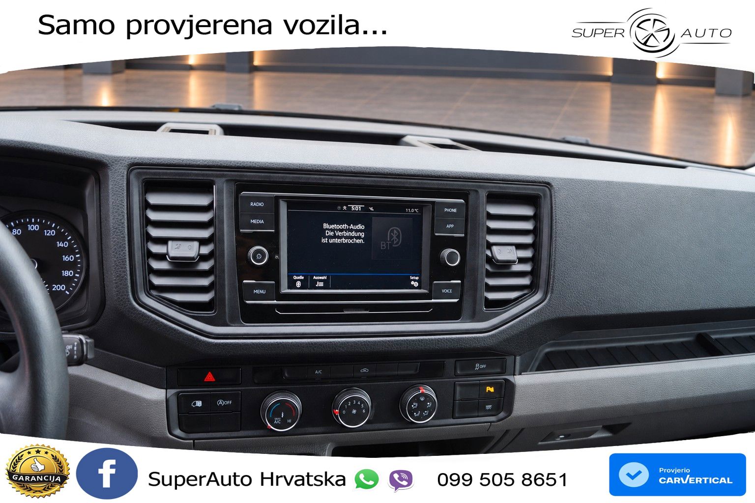 Volkswagen Crafter Kasten 35 L4H3 R-KAMERA PDC KLIMA 140 KS