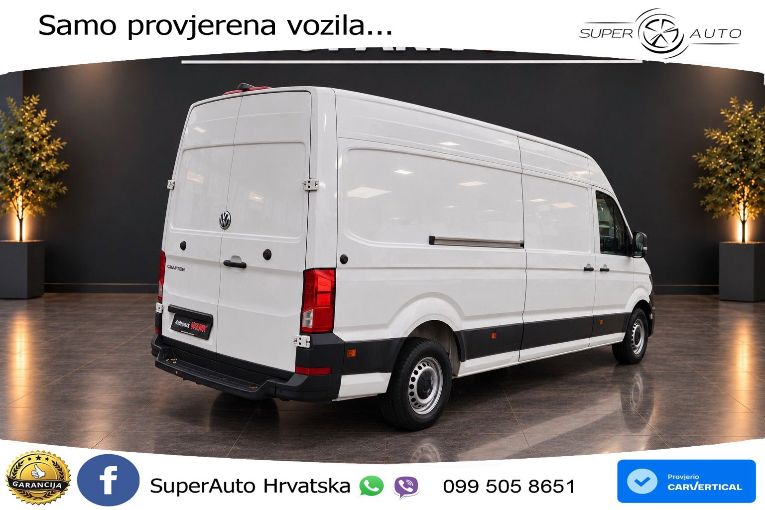 Volkswagen Crafter Kasten 35 L4H3 R-KAMERA PDC KLIMA 140 KS