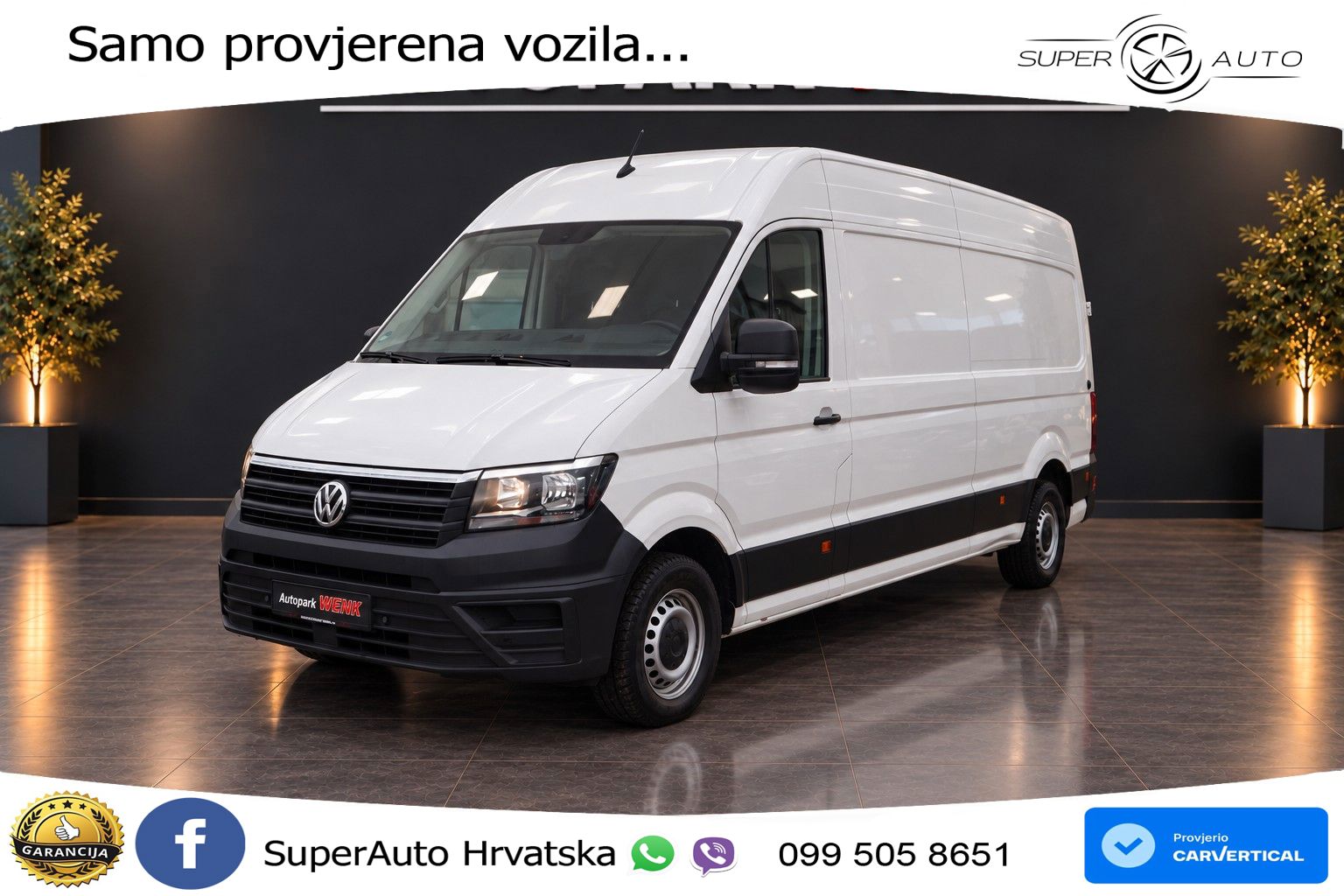 Volkswagen Crafter Kasten 35 L4H3 R-KAMERA PDC KLIMA 140 KS