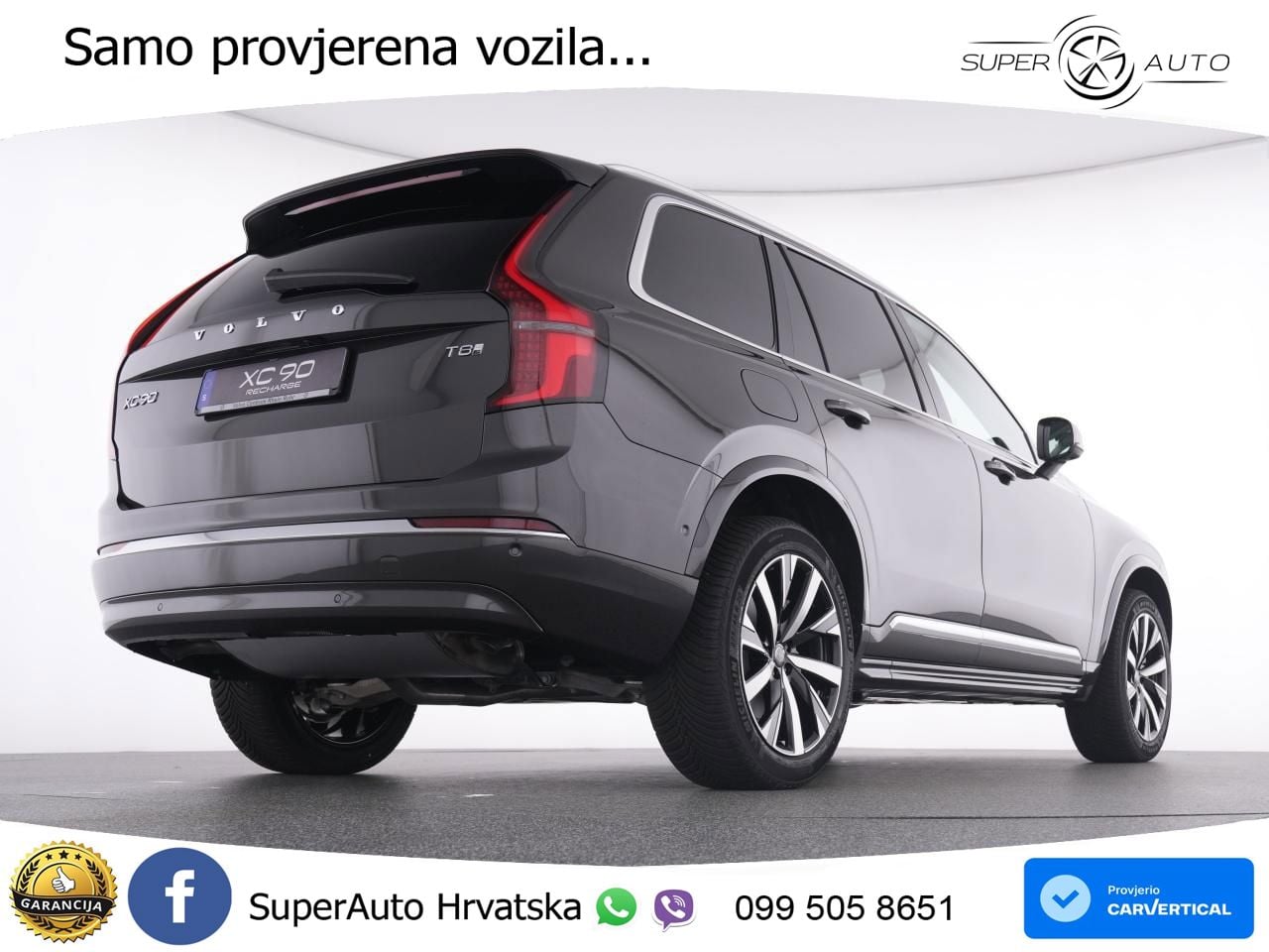 Volvo XC90 2.0 T8 AWD Automatic ACC+HEAD+4xGR SJED+360+PANO