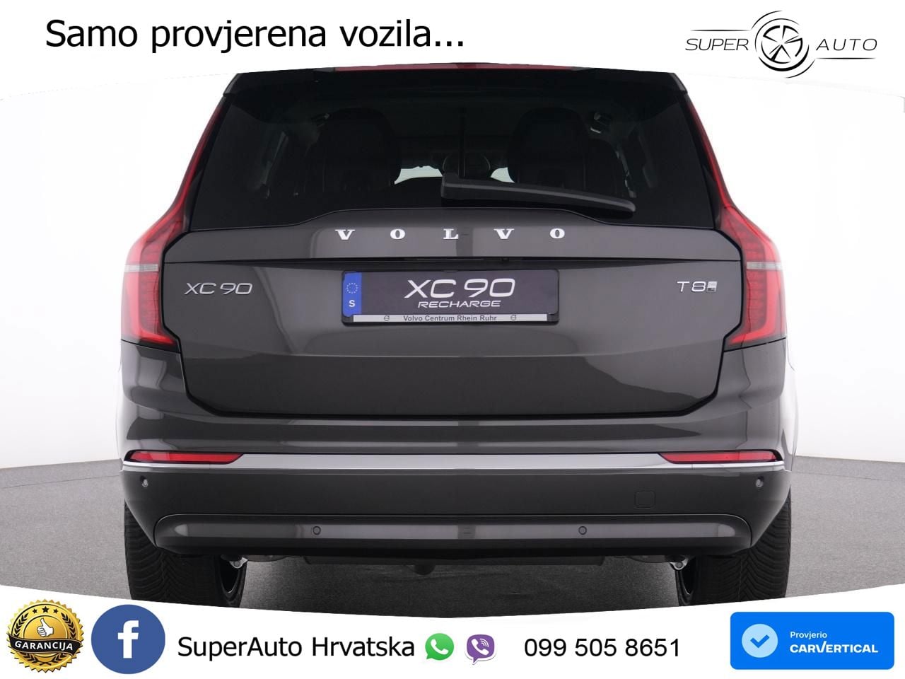 Volvo XC90 2.0 T8 AWD Automatic ACC+HEAD+4xGR SJED+360+PANO