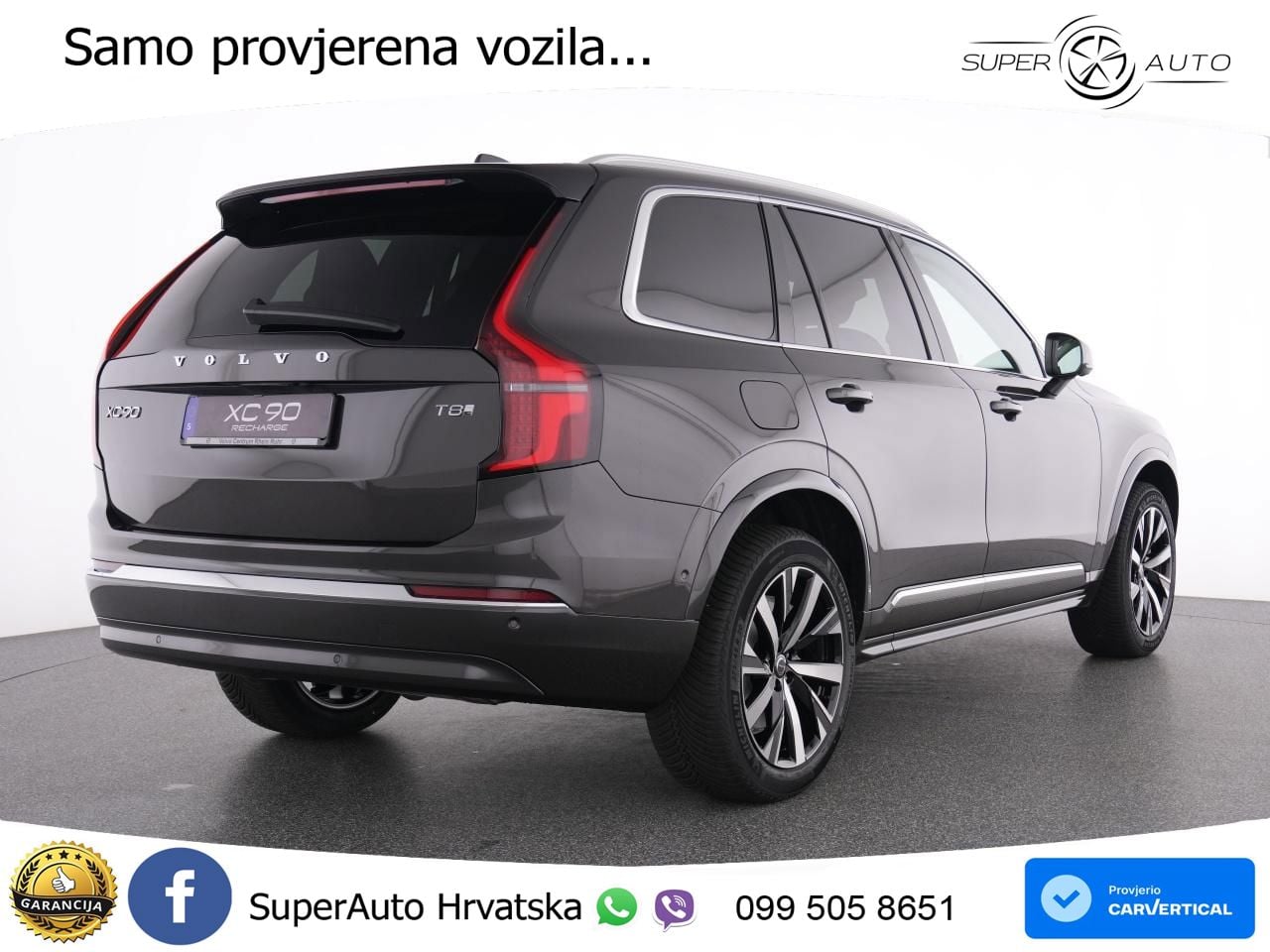 Volvo XC90 2.0 T8 AWD Automatic ACC+HEAD+4xGR SJED+360+PANO