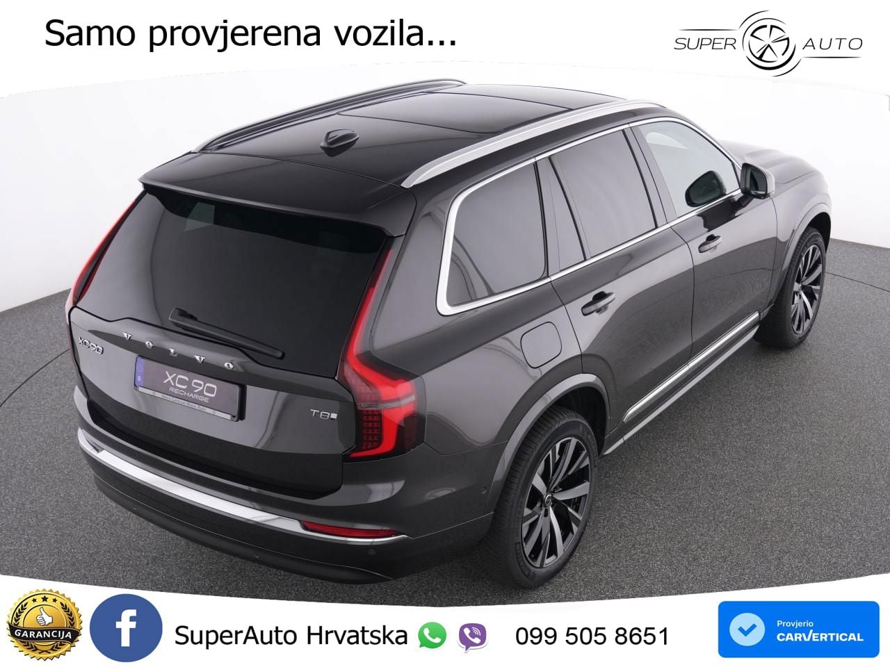 Volvo XC90 2.0 T8 AWD Automatic ACC+HEAD+4xGR SJED+360+PANO