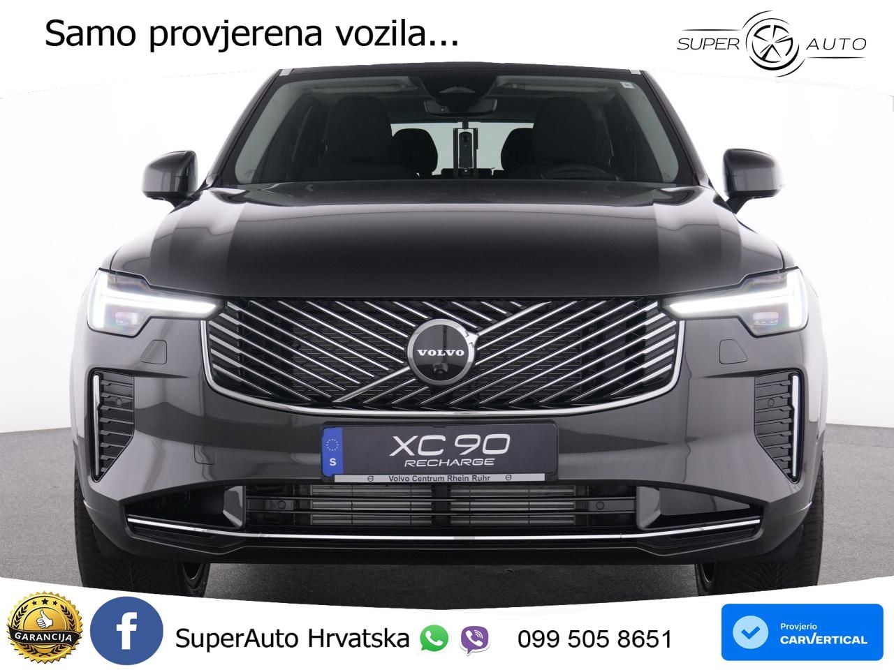 Volvo XC90 2.0 T8 AWD Automatic ACC+HEAD+4xGR SJED+360+PANO