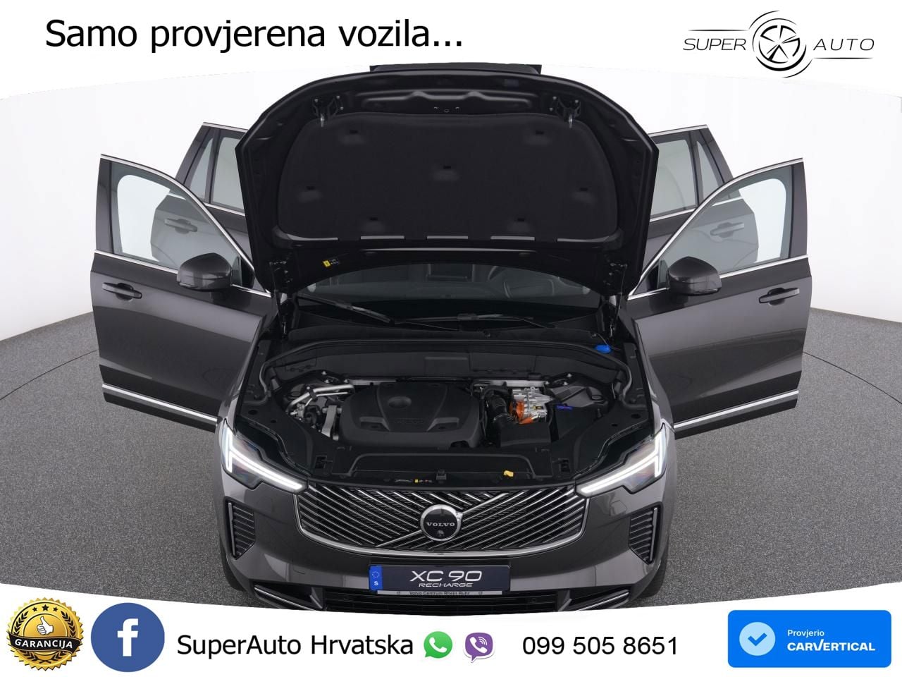 Volvo XC90 2.0 T8 AWD Automatic ACC+HEAD+4xGR SJED+360+PANO