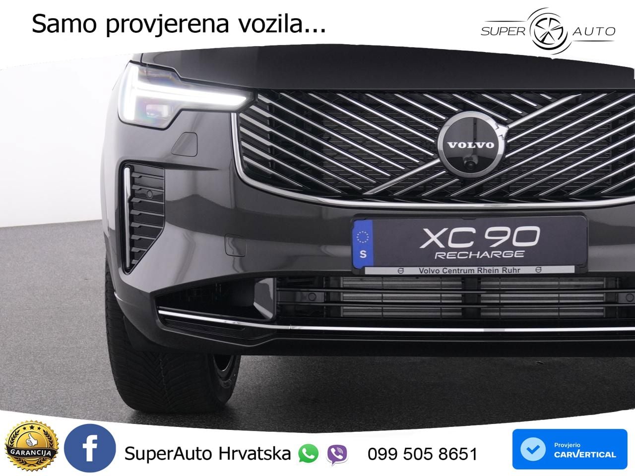Volvo XC90 2.0 T8 AWD Automatic ACC+HEAD+4xGR SJED+360+PANO