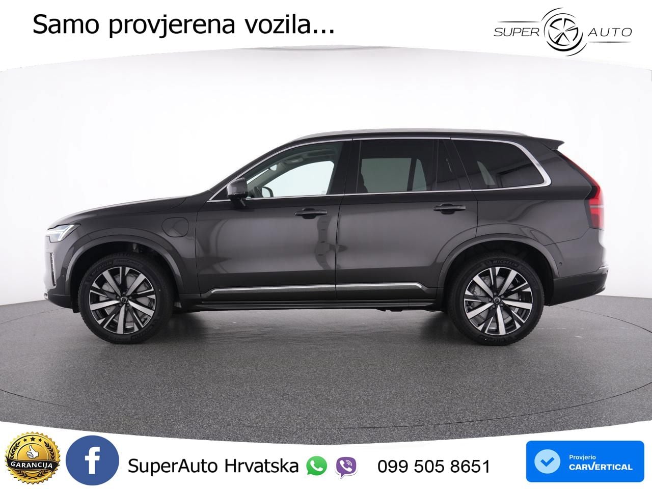 Volvo XC90 2.0 T8 AWD Automatic ACC+HEAD+4xGR SJED+360+PANO