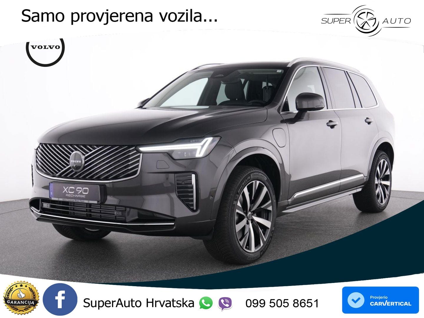 Volvo XC90 2.0 T8 AWD Automatic ACC+HEAD+4xGR SJED+360+PANO