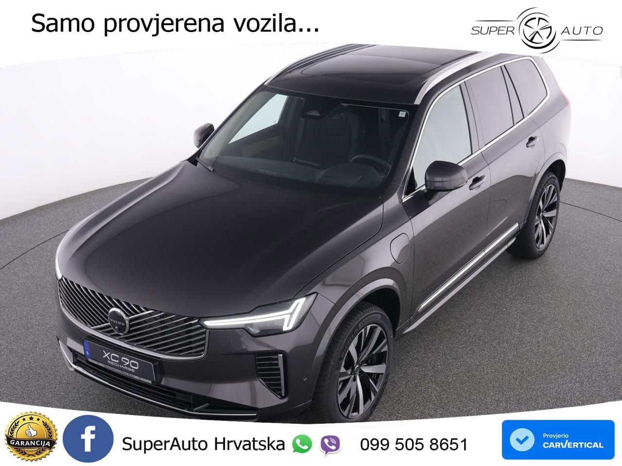 Volvo XC90 2.0 T8 AWD Automatic ACC+HEAD+4xGR SJED+360+PANO