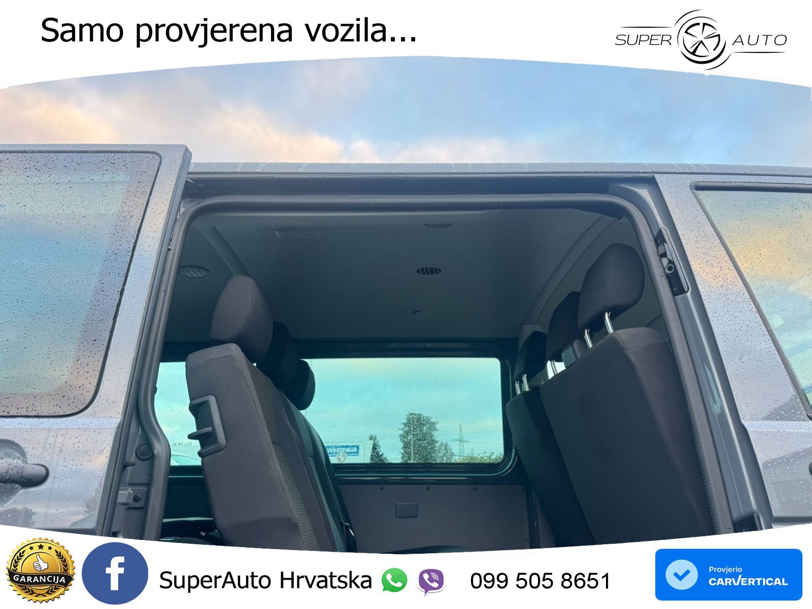 Volkswagen T6.1 Transporter Kombi Klima*PDC vo u. hi 150 KS