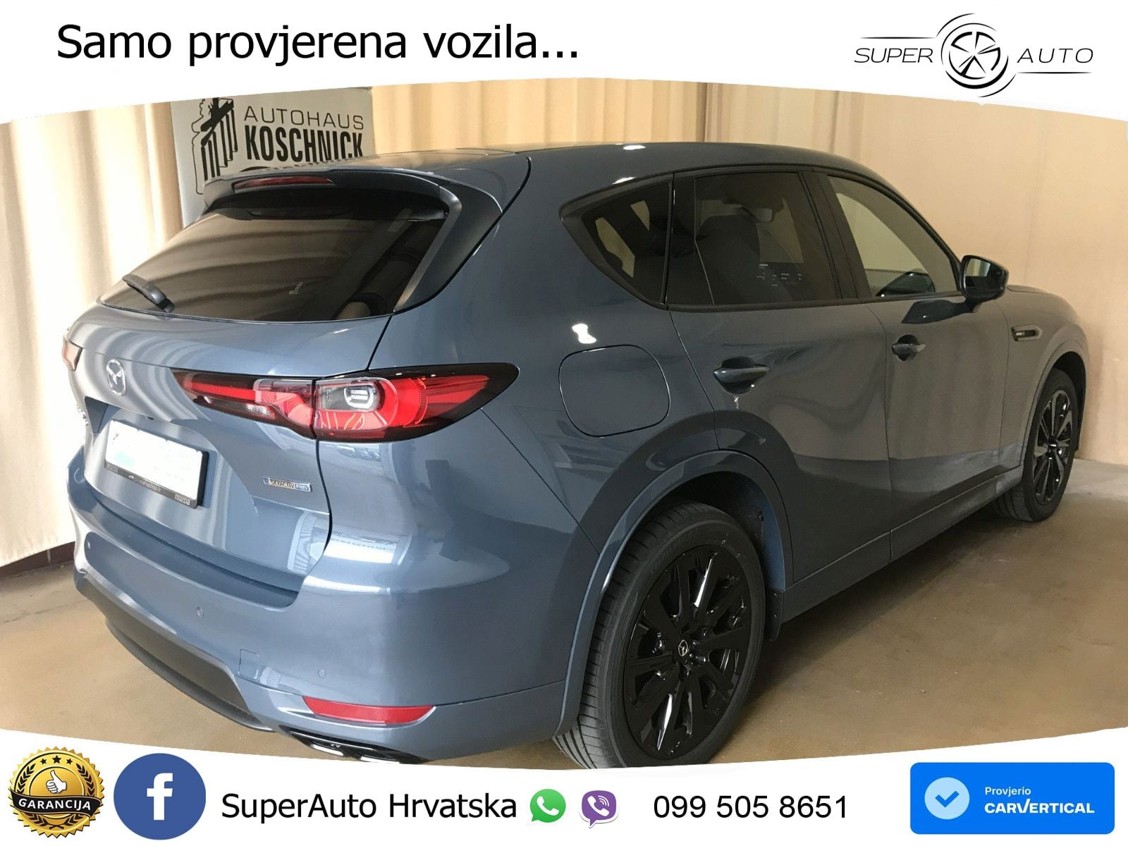 Mazda CX-60 2.5 e-Skyactiv (328 KS) AWD Automatic LED+GR SJED+ACC