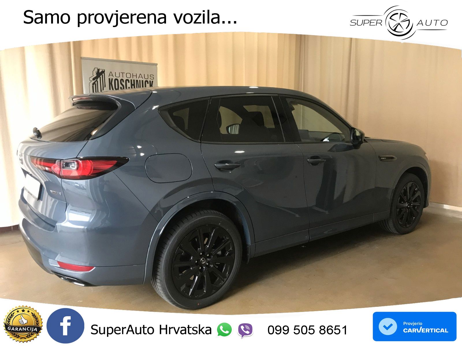 Mazda CX-60 2.5 e-Skyactiv (328 KS) AWD Automatic LED+GR SJED+ACC