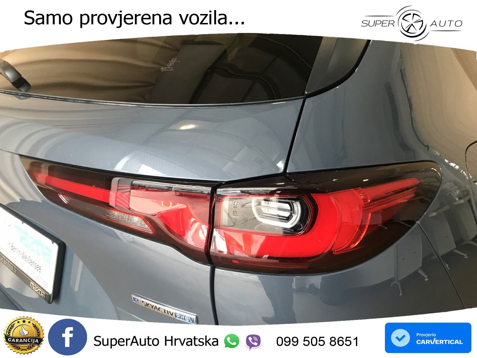 Mazda CX-60 2.5 e-Skyactiv (328 KS) AWD Automatic LED+GR SJED+ACC