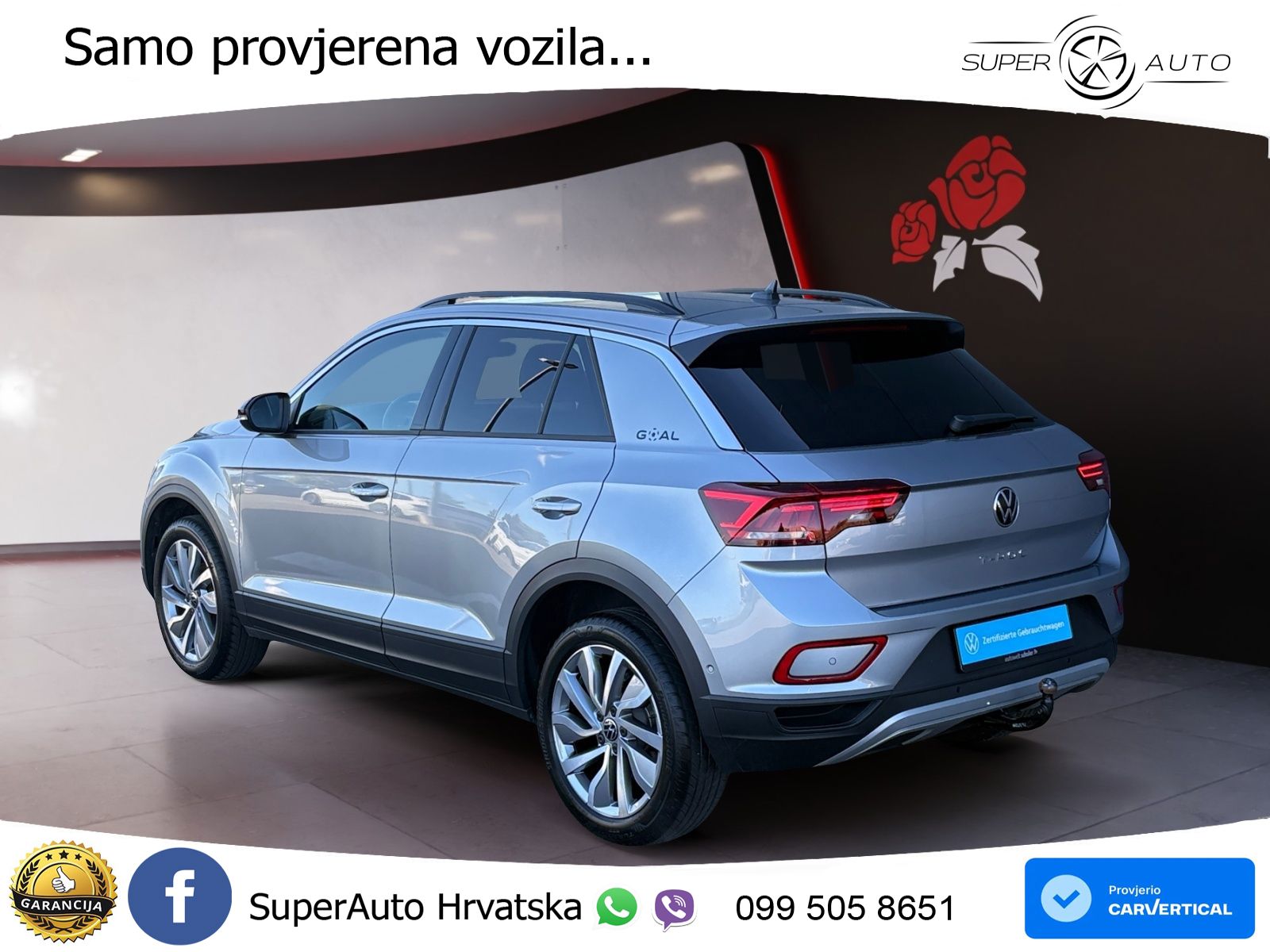Volkswagen T-Roc 1.5 TSI (150 KS) DSG LED+GR SJED+ACC