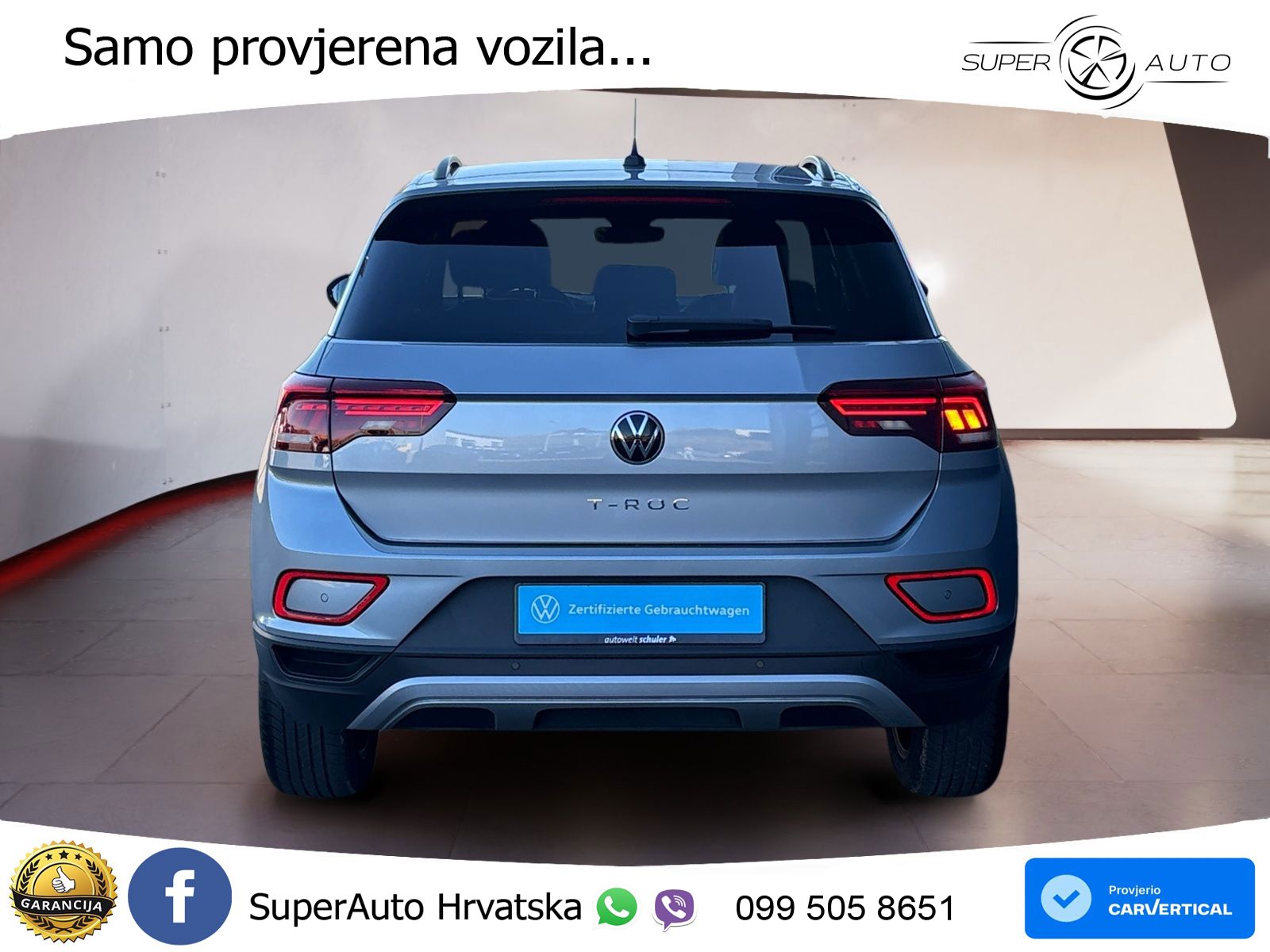 Volkswagen T-Roc 1.5 TSI (150 KS) DSG LED+GR SJED+ACC