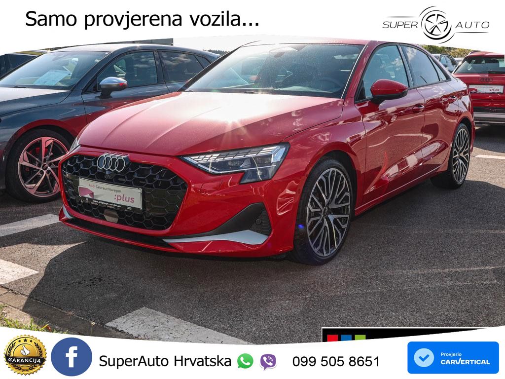 Audi A3 Limuzina 40 TFSI (204 KS) quattro S tronic S line LED+GR SJED+ACC