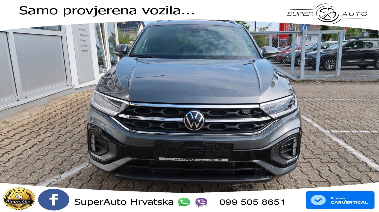 Volkswagen T-Roc 1.5 TSI (150 KS) DSG R-Line LED+GR SJED+ACC