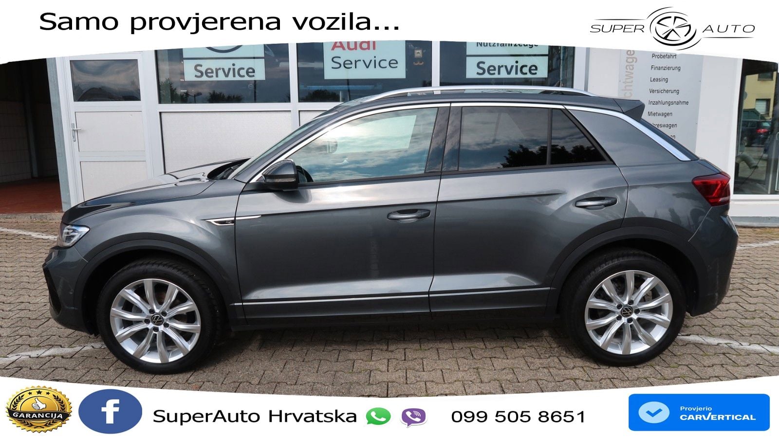 Volkswagen T-Roc 1.5 TSI (150 KS) DSG R-Line LED+GR SJED+ACC