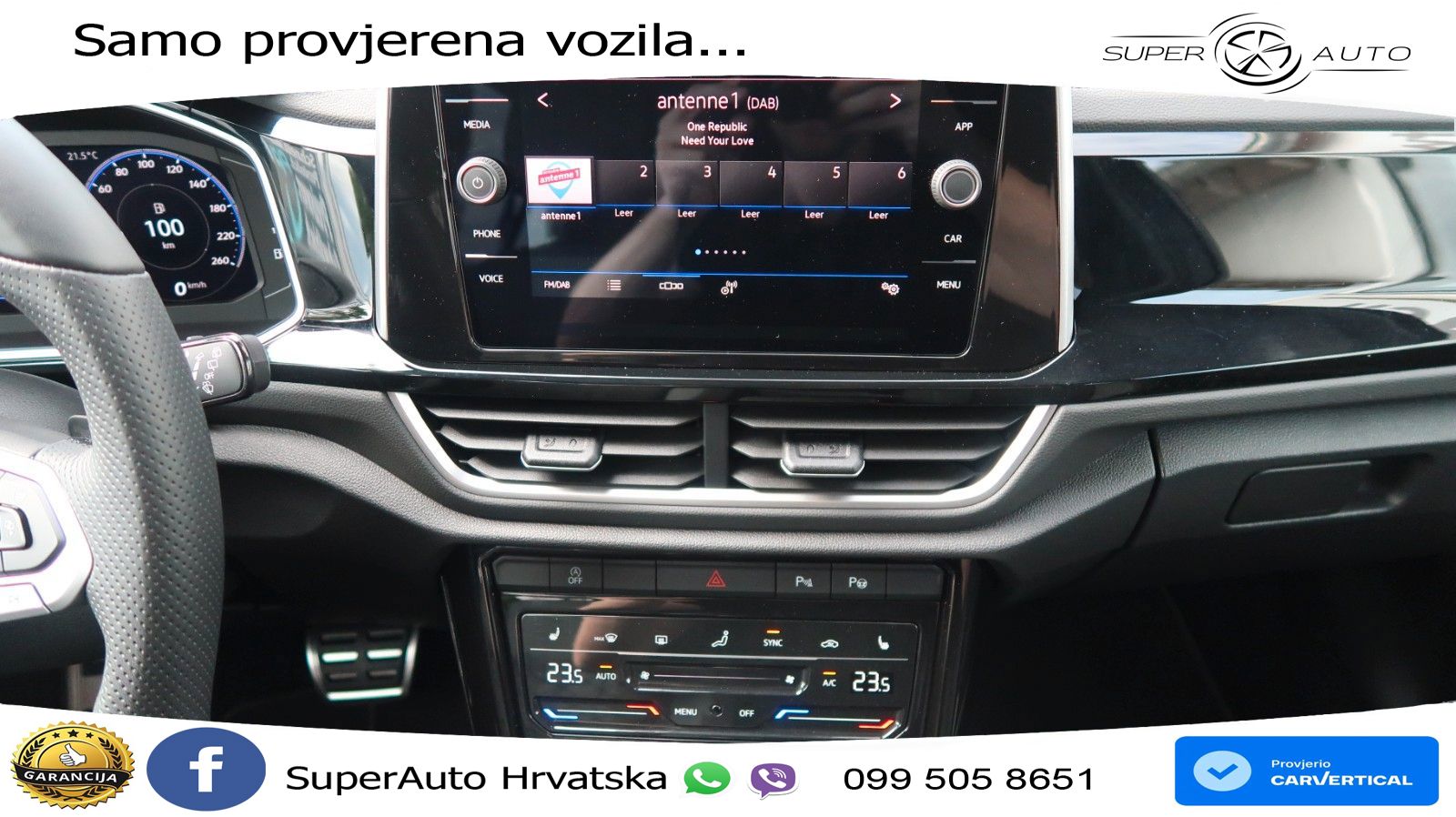 Volkswagen T-Roc 1.5 TSI (150 KS) DSG R-Line LED+GR SJED+ACC