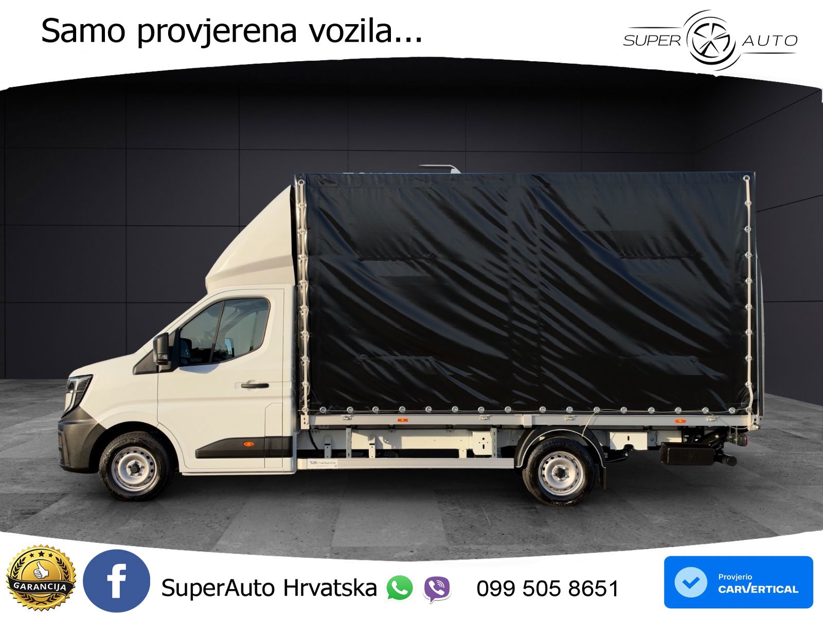 Renault Master Pritsche Schiebeplane Automatik LBW Klima 170 KS