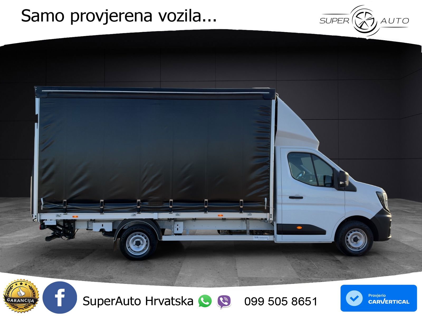 Renault Master Pritsche Schiebeplane Automatik LBW Klima 170 KS