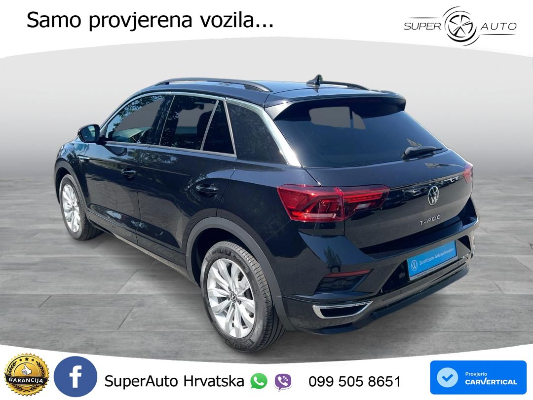 Volkswagen T-Roc 1.5 TSI (150 KS) DSG R-Line LED+GR SJED+ACC