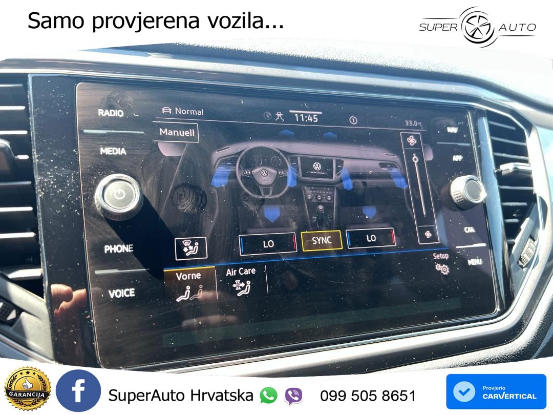 Volkswagen T-Roc 1.5 TSI (150 KS) DSG R-Line LED+GR SJED+ACC