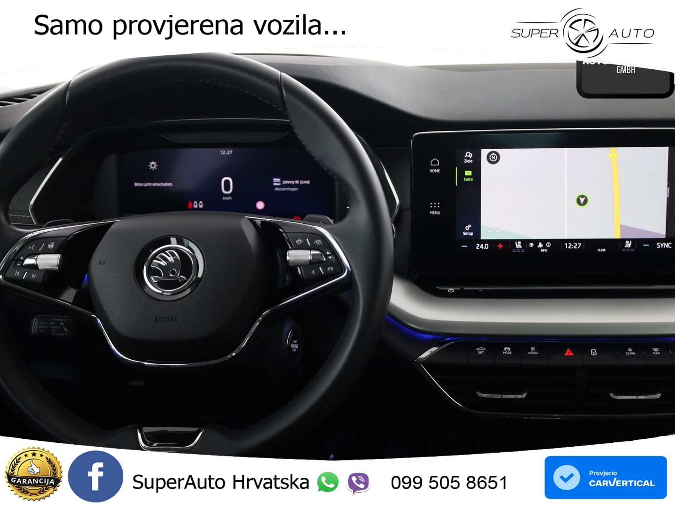 Škoda Octavia Combi 2.0 TDI (150 KS) DSG LED+GR SJED+ACC