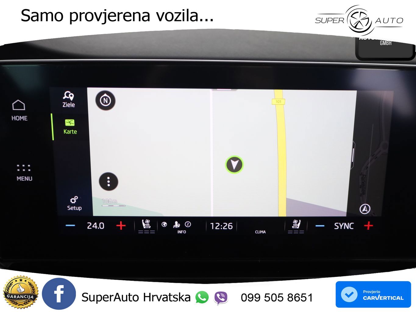 Škoda Octavia Combi 2.0 TDI (150 KS) DSG LED+GR SJED+ACC