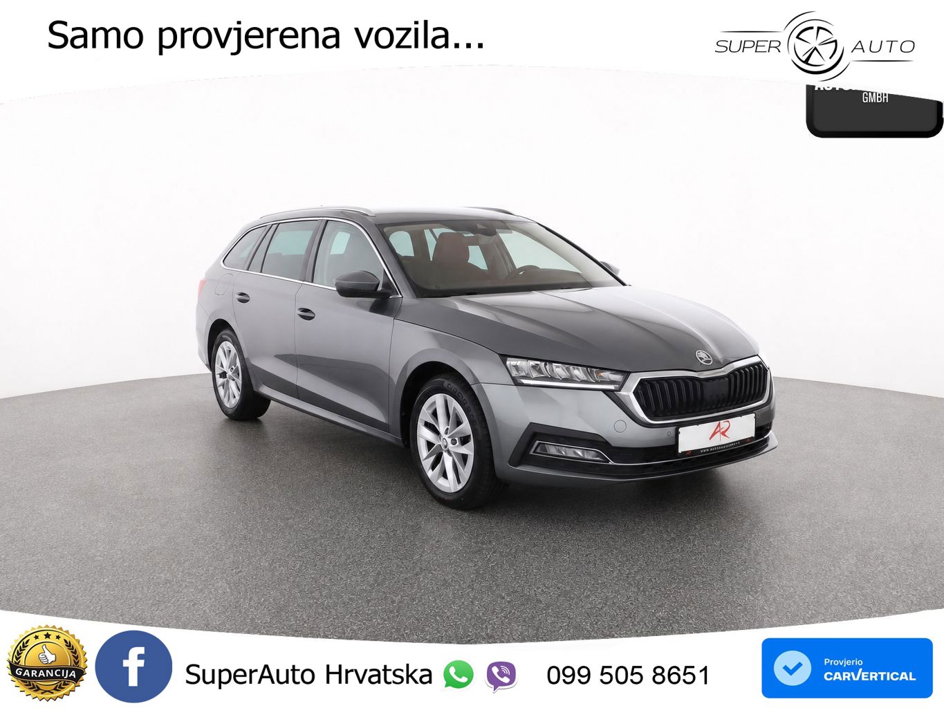 Škoda Octavia Combi 2.0 TDI (150 KS) DSG LED+GR SJED+ACC