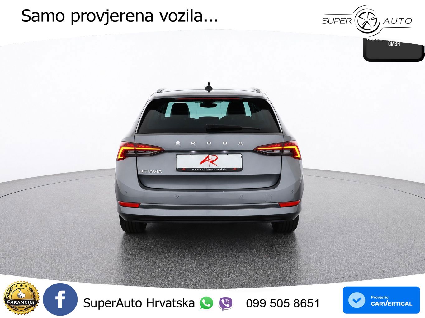 Škoda Octavia Combi 2.0 TDI (150 KS) DSG LED+GR SJED+ACC