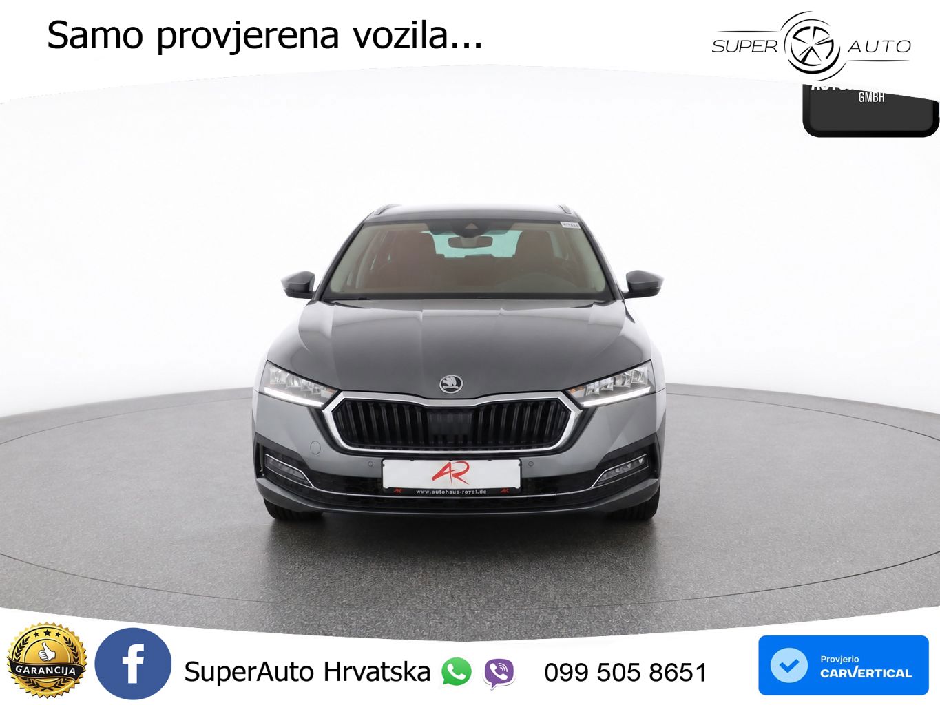 Škoda Octavia Combi 2.0 TDI (150 KS) DSG LED+GR SJED+ACC