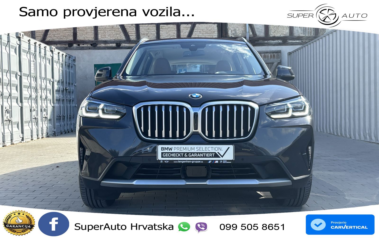 BMW X3 20d xDrive Steptronic LED+GR SJED+ACC