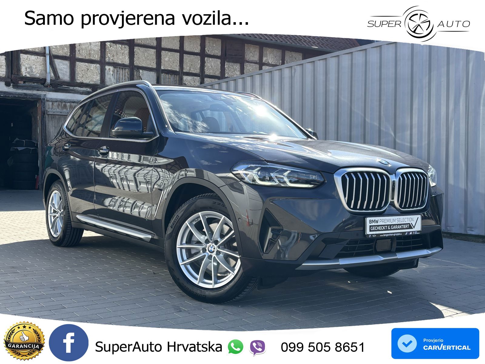 BMW X3 20d xDrive Steptronic LED+GR SJED+ACC