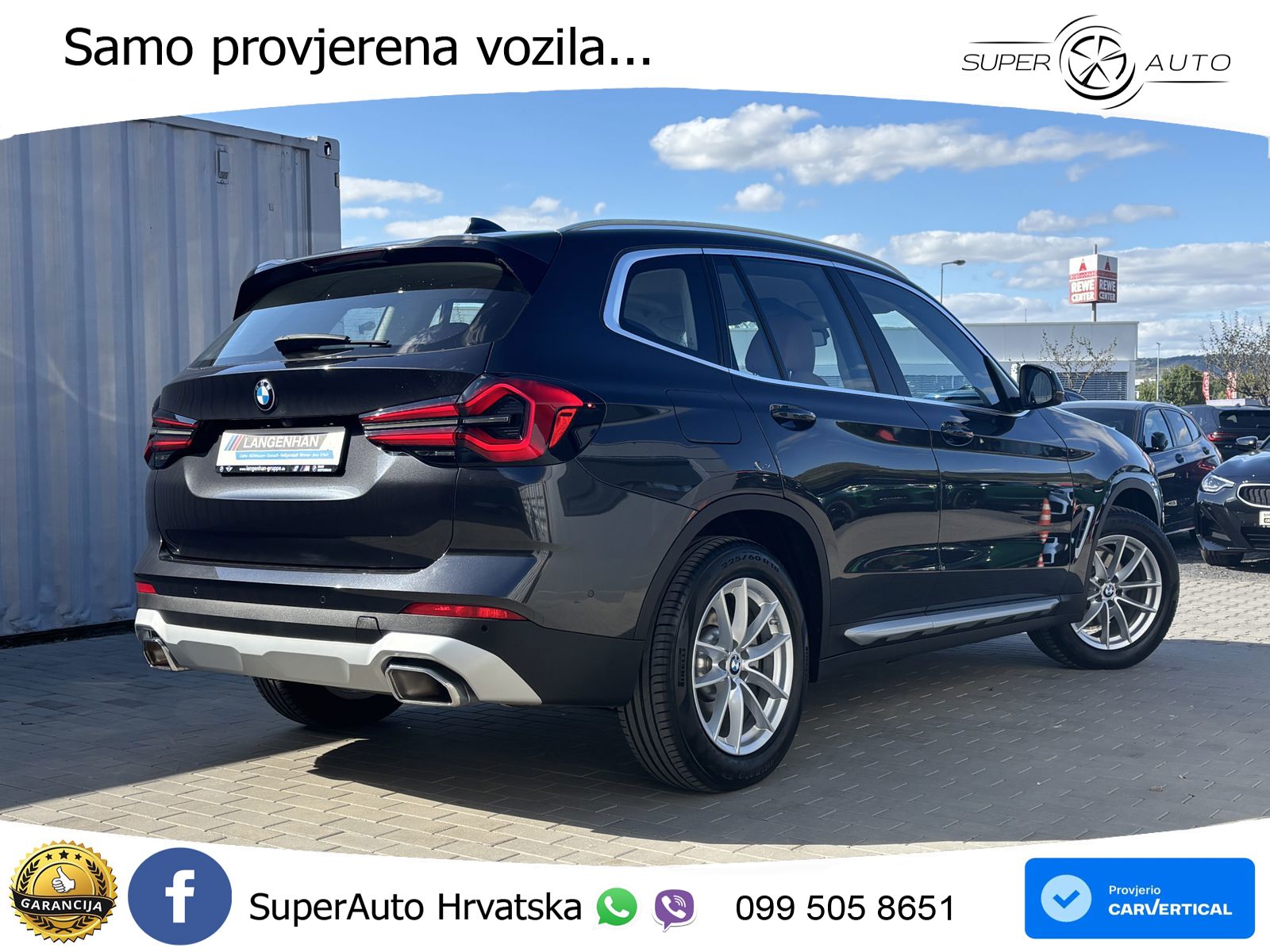 BMW X3 20d xDrive Steptronic LED+GR SJED+ACC